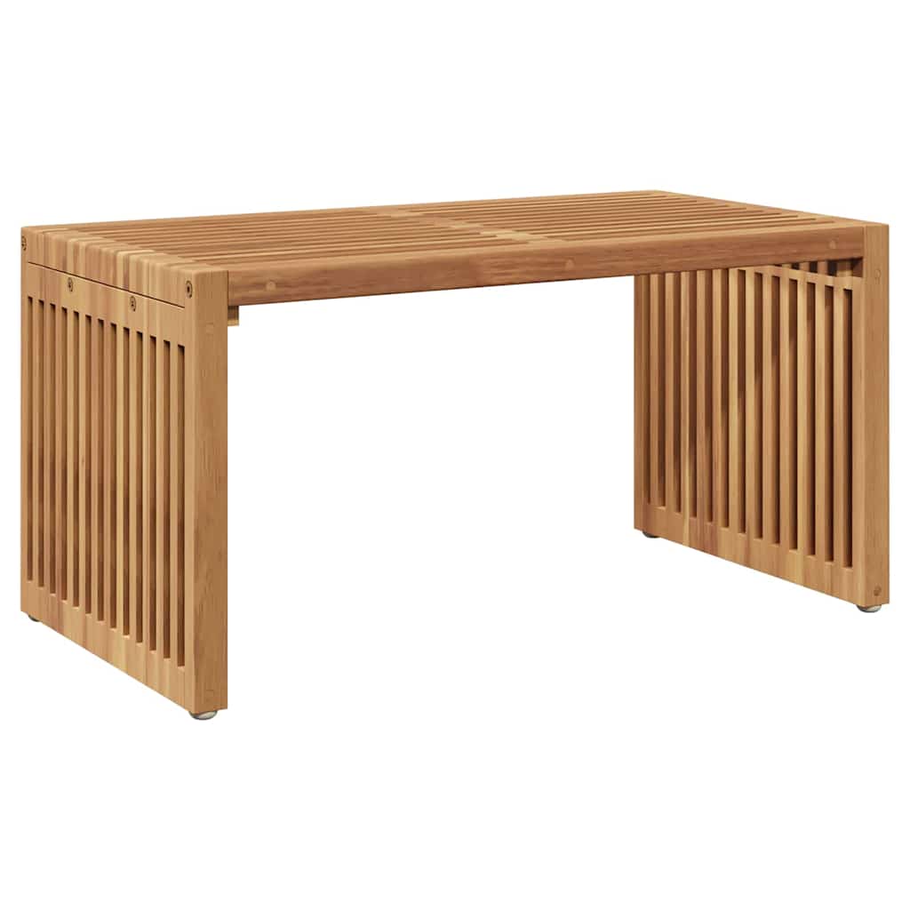 Dārza sānu galdiņš Brūns 70 x 37,5 x 35,5 cm masīvs tīkkoks