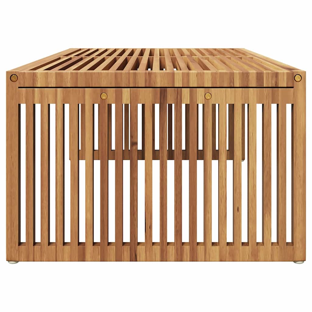 Sodo šoninis stalas Ruda 110 x 55 x 35,5 cm Kieto teka medžio