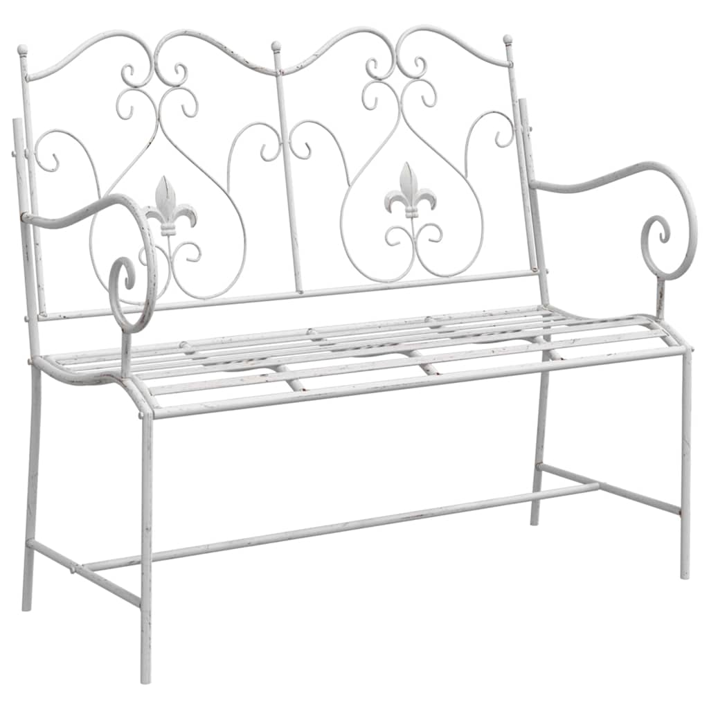 Sodo suolas Antikinė balta 104 x 54 x 93 cm Plienas