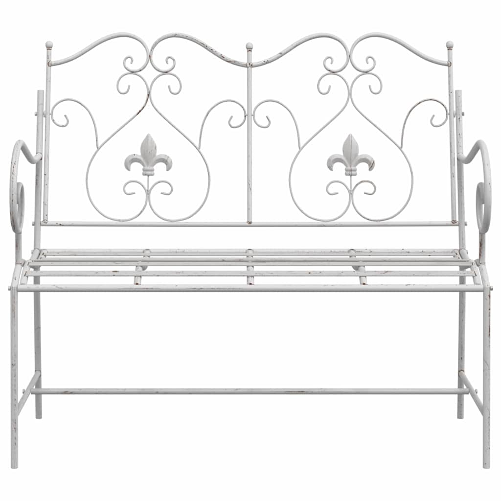 Sodo suolas Antikinė balta 104 x 54 x 93 cm Plienas