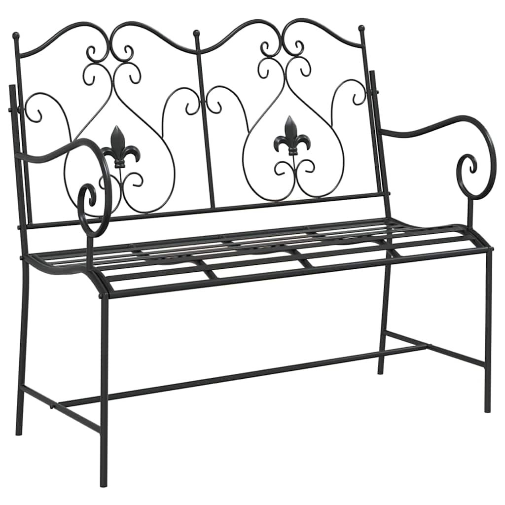 Dārza sols Melns 104 x 54 x 93 cm Tērauds