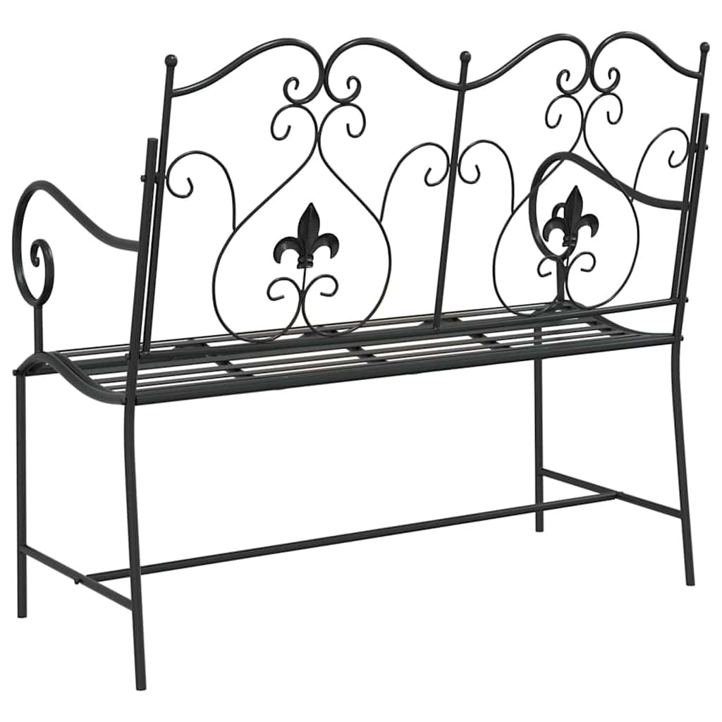 Dārza sols Melns 104 x 54 x 93 cm Tērauds