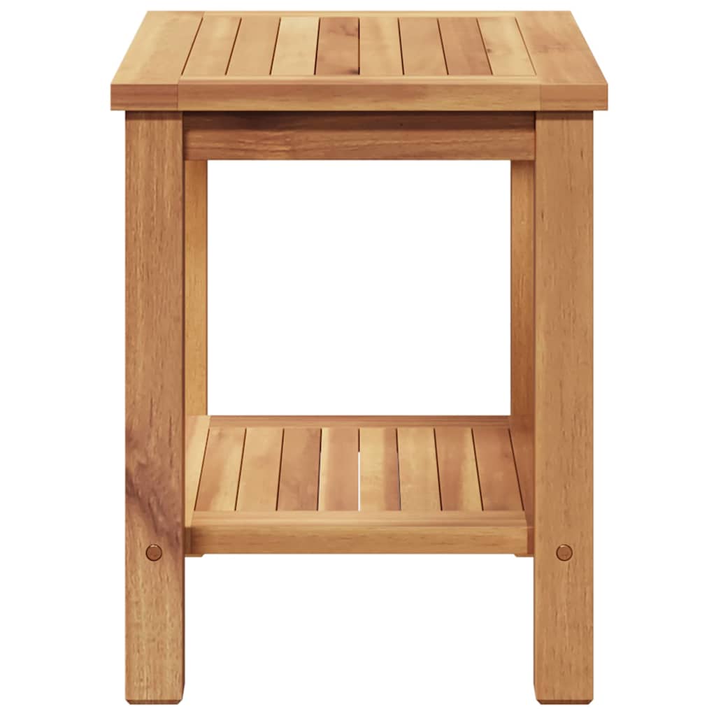 Kafijas galdiņš Brūns 50 x 35 x 45 cm Tīkkoka masīvkoks