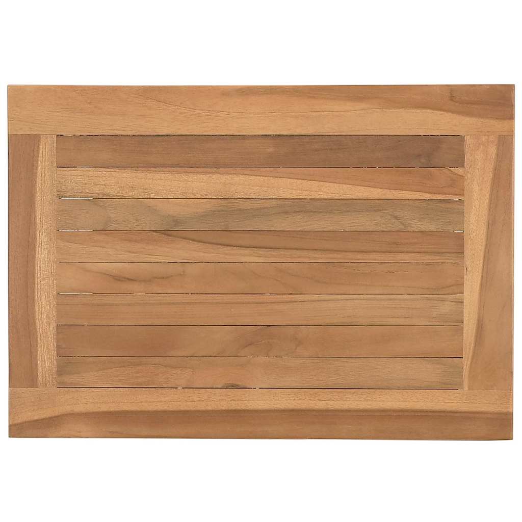 Kafijas galdiņš Brūns 50 x 35 x 45 cm Tīkkoka masīvkoks