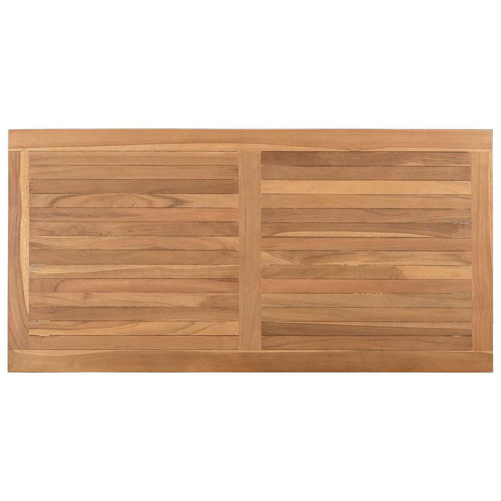 Kafijas galdiņš Brūns 110 x 55 x 45 cm Tīkkoka masīvkoks