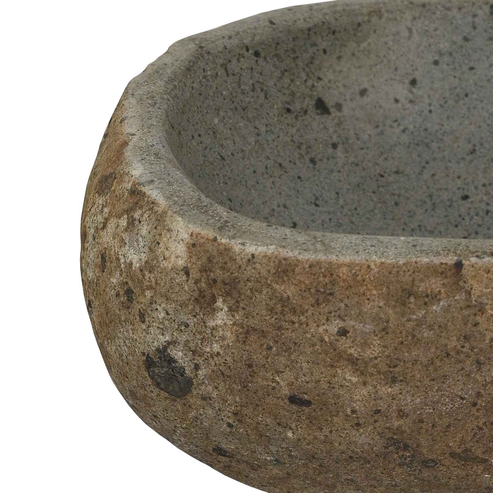 Upių akmens baseinas Šviesiai pilka (30-37) x (25-30) x 12 cm