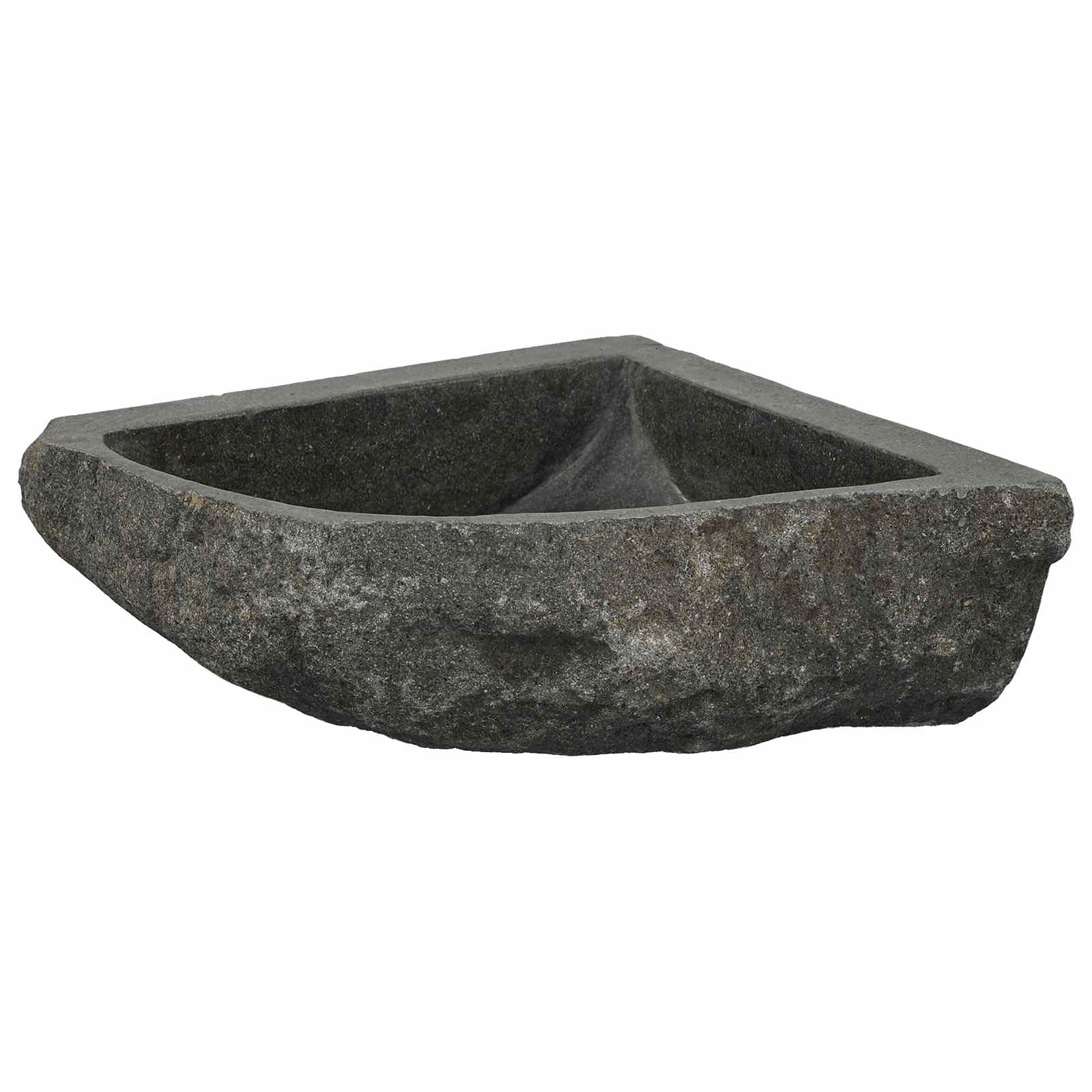 Kriauklė Pilka (30-37) x (30-37) x 12 cm Upės Akmuo