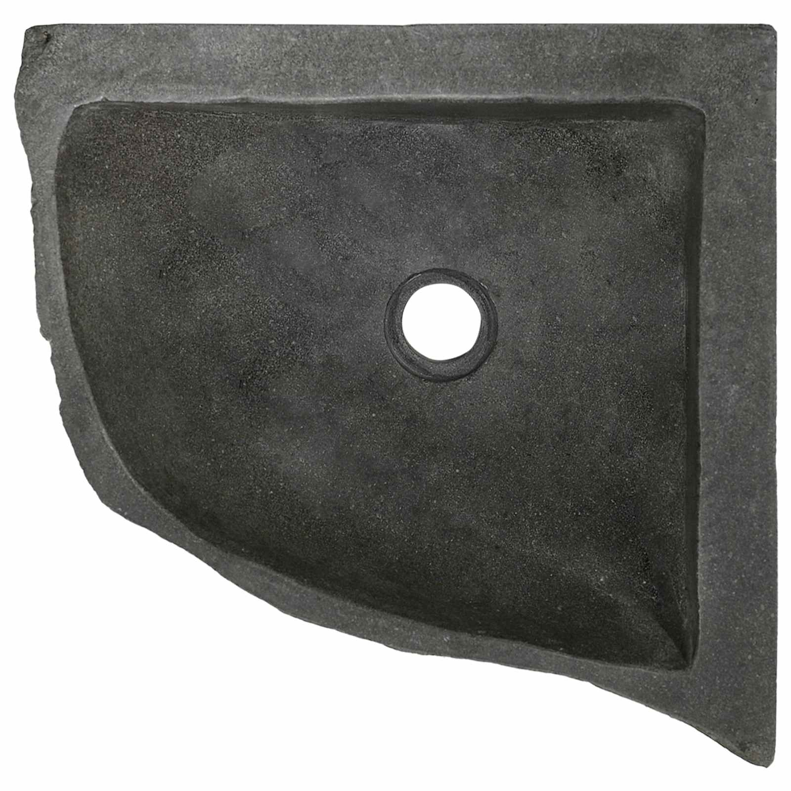 Kriauklė Pilka (30-37) x (30-37) x 12 cm Upės Akmuo