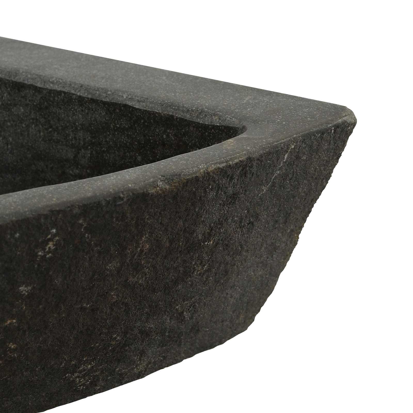 Kriauklė Pilka (38-45) x (38-45) x 12 cm Upės Akmuo