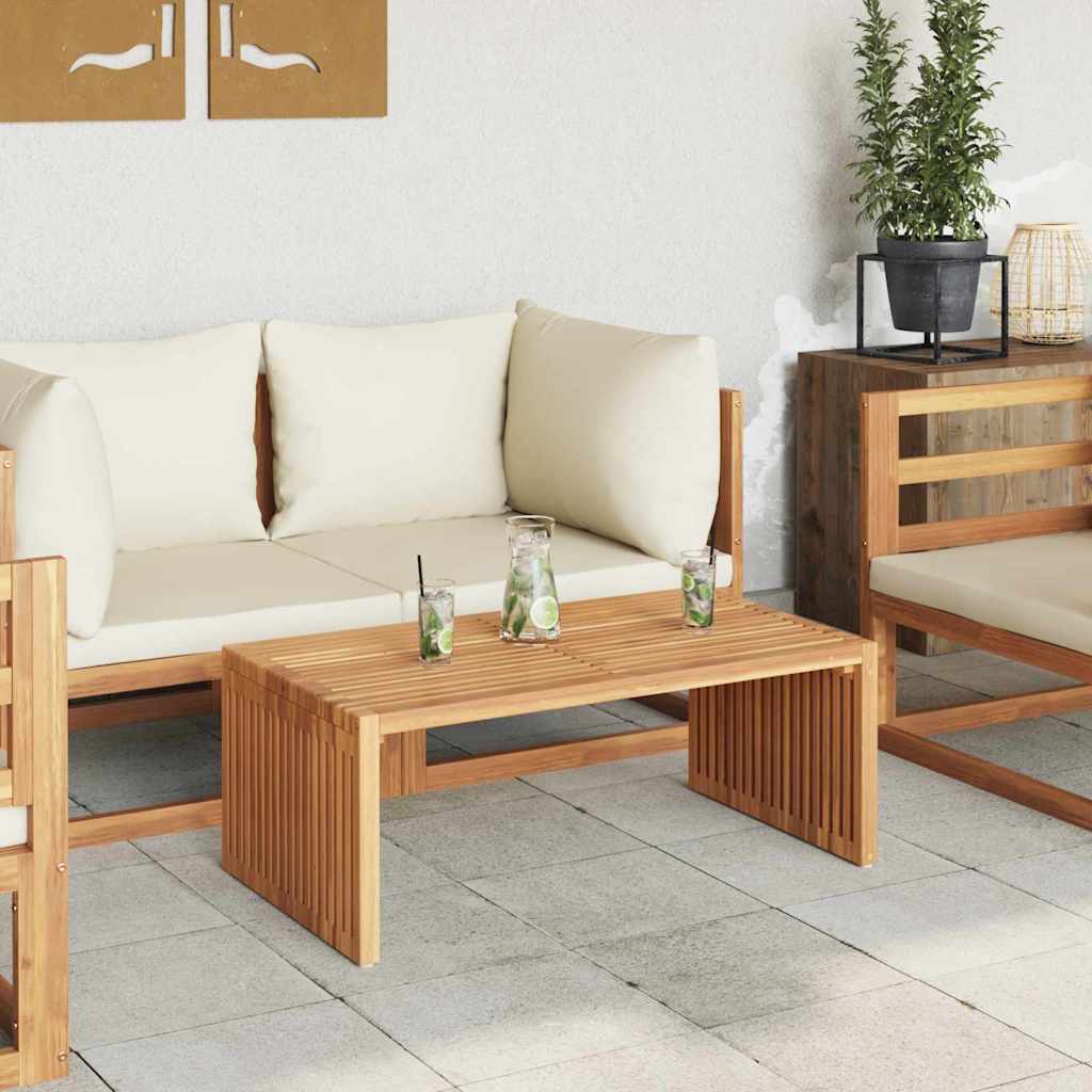 Sodo šoninis stalas Ruda 90 x 50 x 36 cm Kieto teka medžio