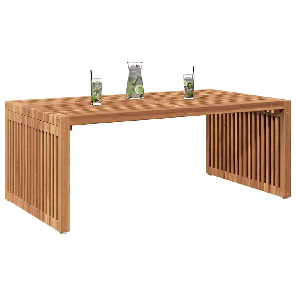 Sodo šoninis stalas Ruda 90 x 50 x 36 cm Kieto teka medžio