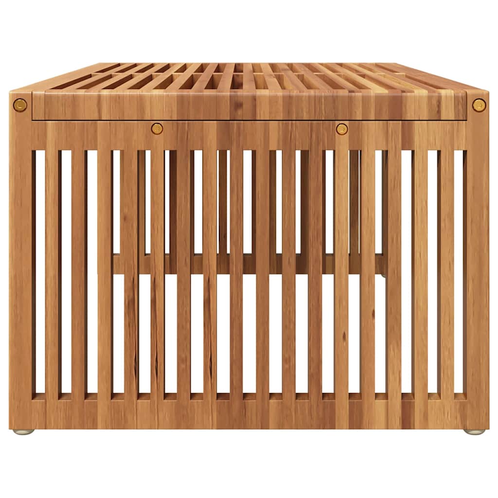 Sodo šoninis stalas Ruda 90 x 50 x 36 cm Kieto teka medžio