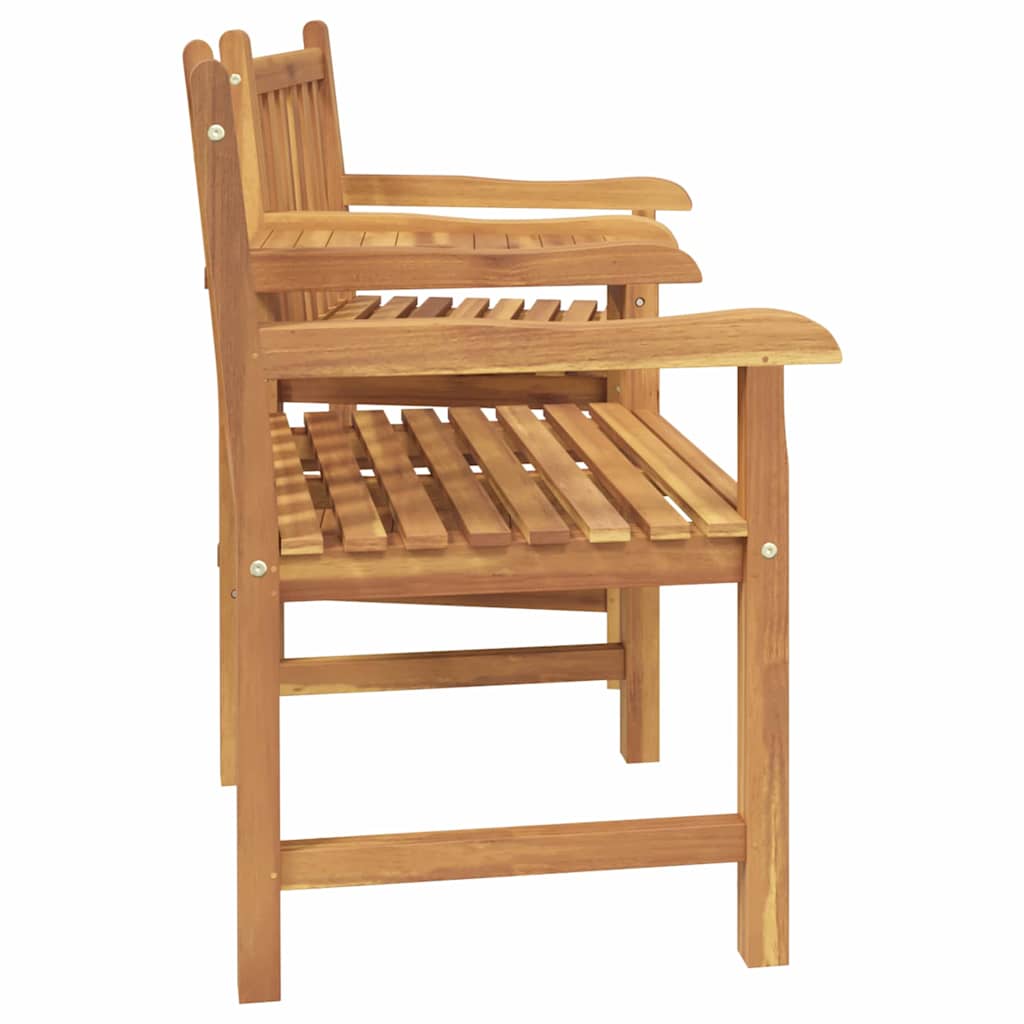 Sodo lauko kėdės 152 x 63 x 89 cm Kieto teka medžio