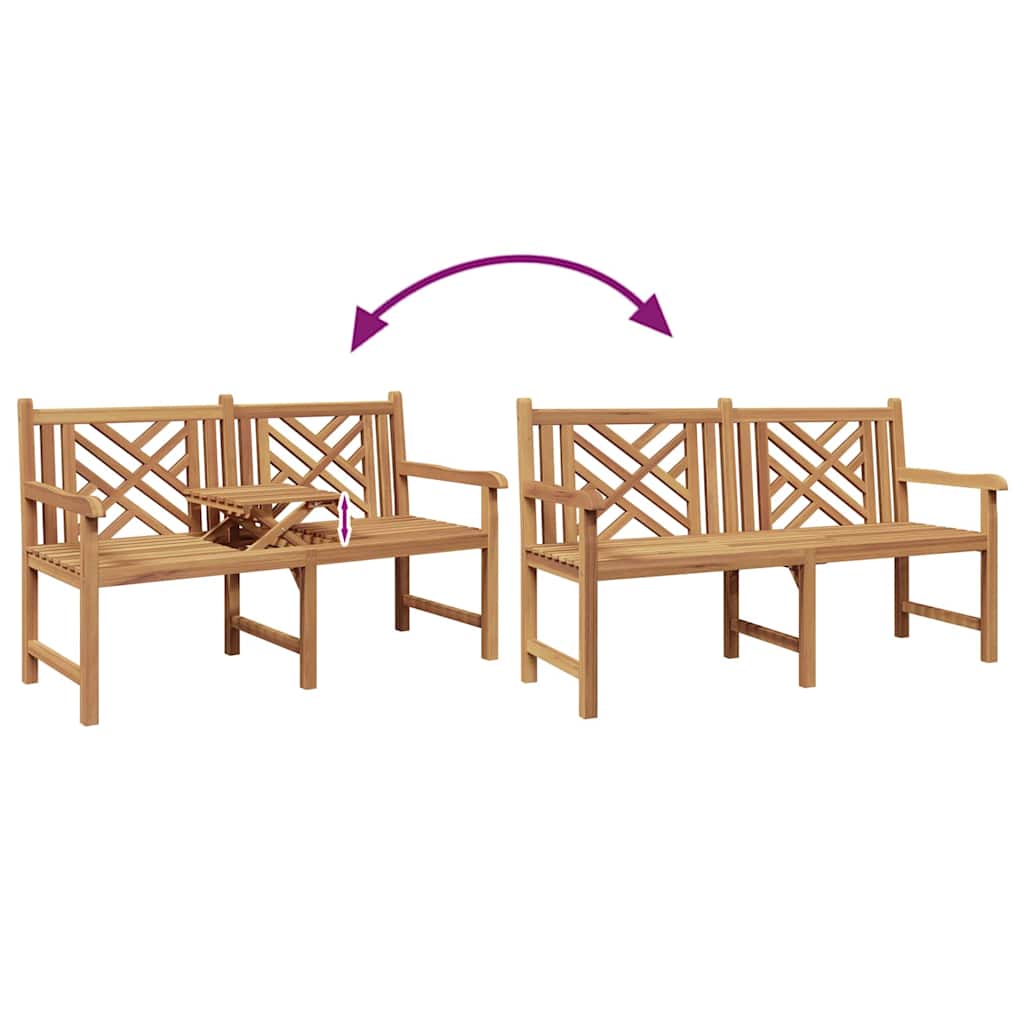 suoliukas Kita Ruda 150 x 60 x 90 cm Tikmedžio masyvas