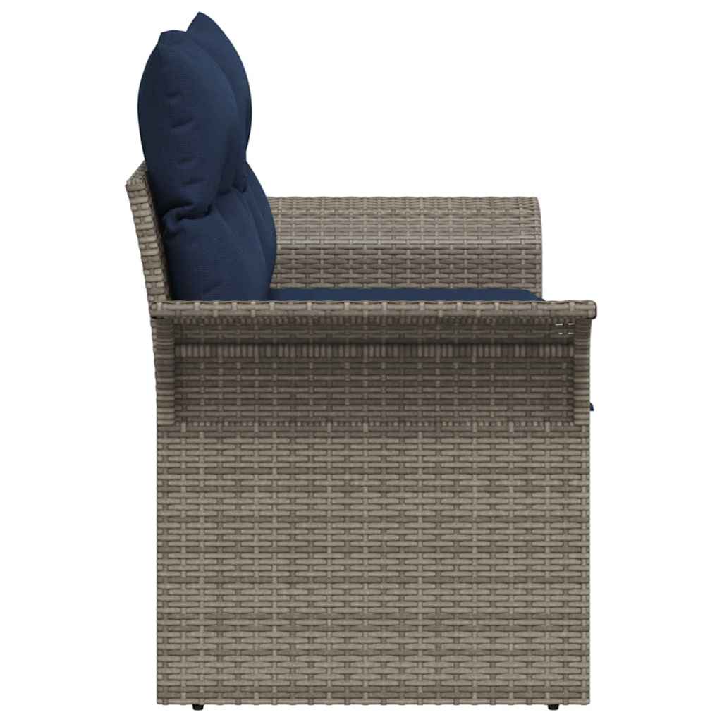 Sodo sofa su pagalve 141 x 62 x 69 cm poliratanas