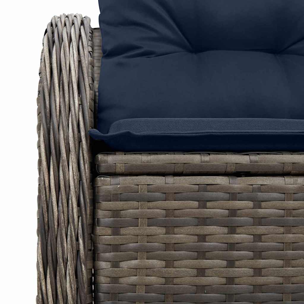 Sodo sofa su pagalve 121 x 62 x 69 cm poliratanas