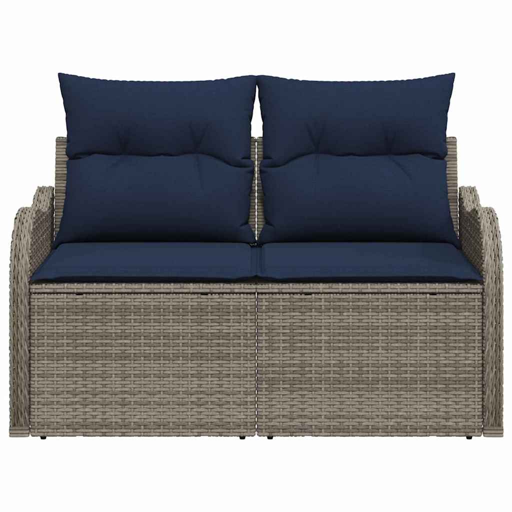 Sodo sofa su pagalve 121 x 62 x 69 cm poliratanas