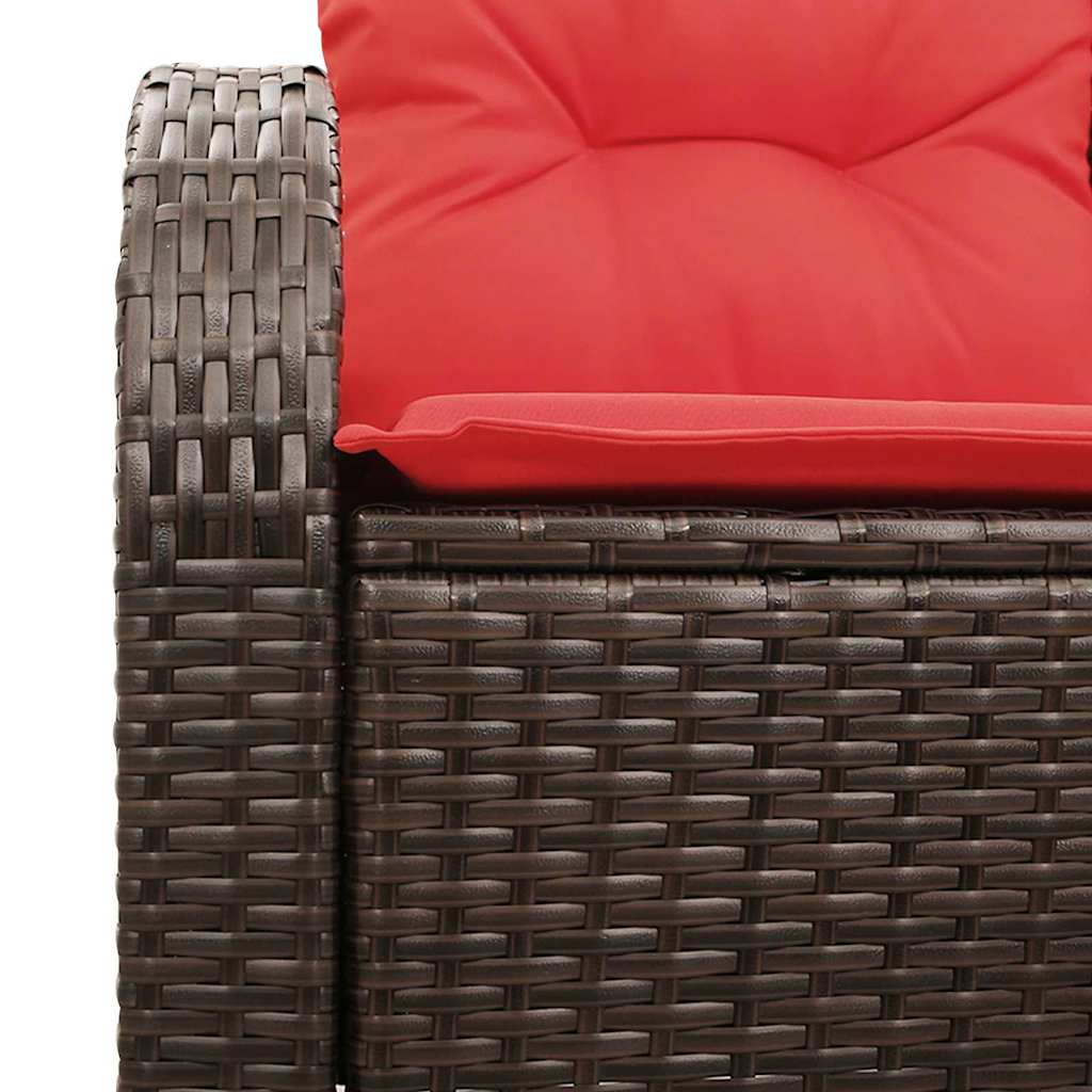 Sodo sofa Ruda 124 x 62 x 85cm poliratanas