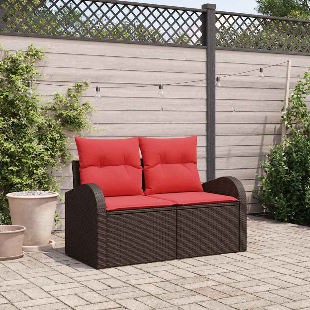 Sodo sofa Ruda 124 x 62 x 85cm poliratanas