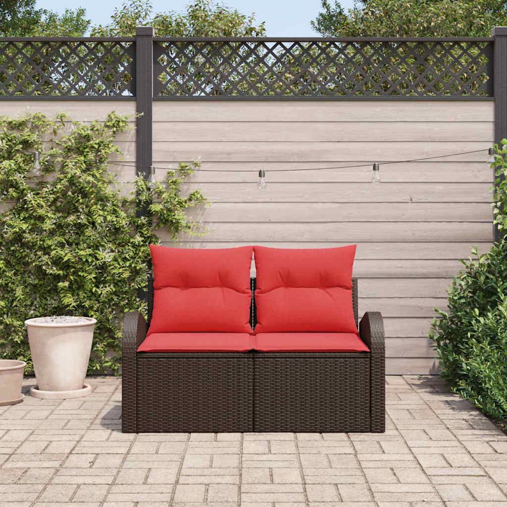 Sodo sofa Ruda 124 x 62 x 85cm poliratanas