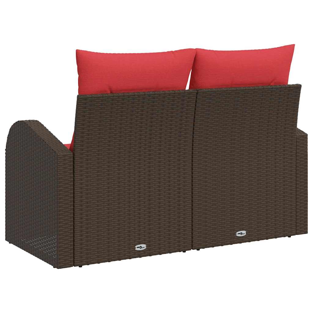 Sodo sofa Ruda 124 x 62 x 85cm poliratanas
