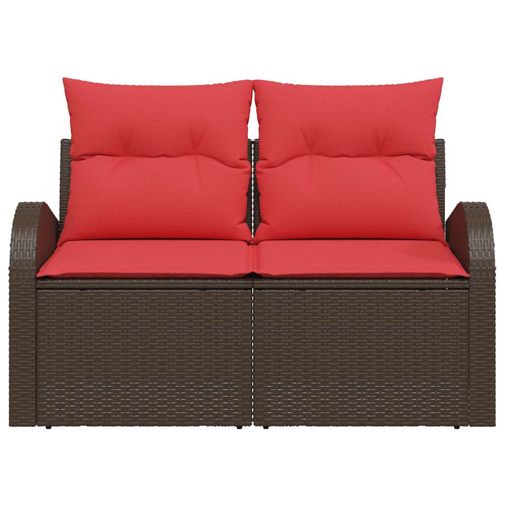 Sodo sofa Ruda 124 x 62 x 85cm poliratanas