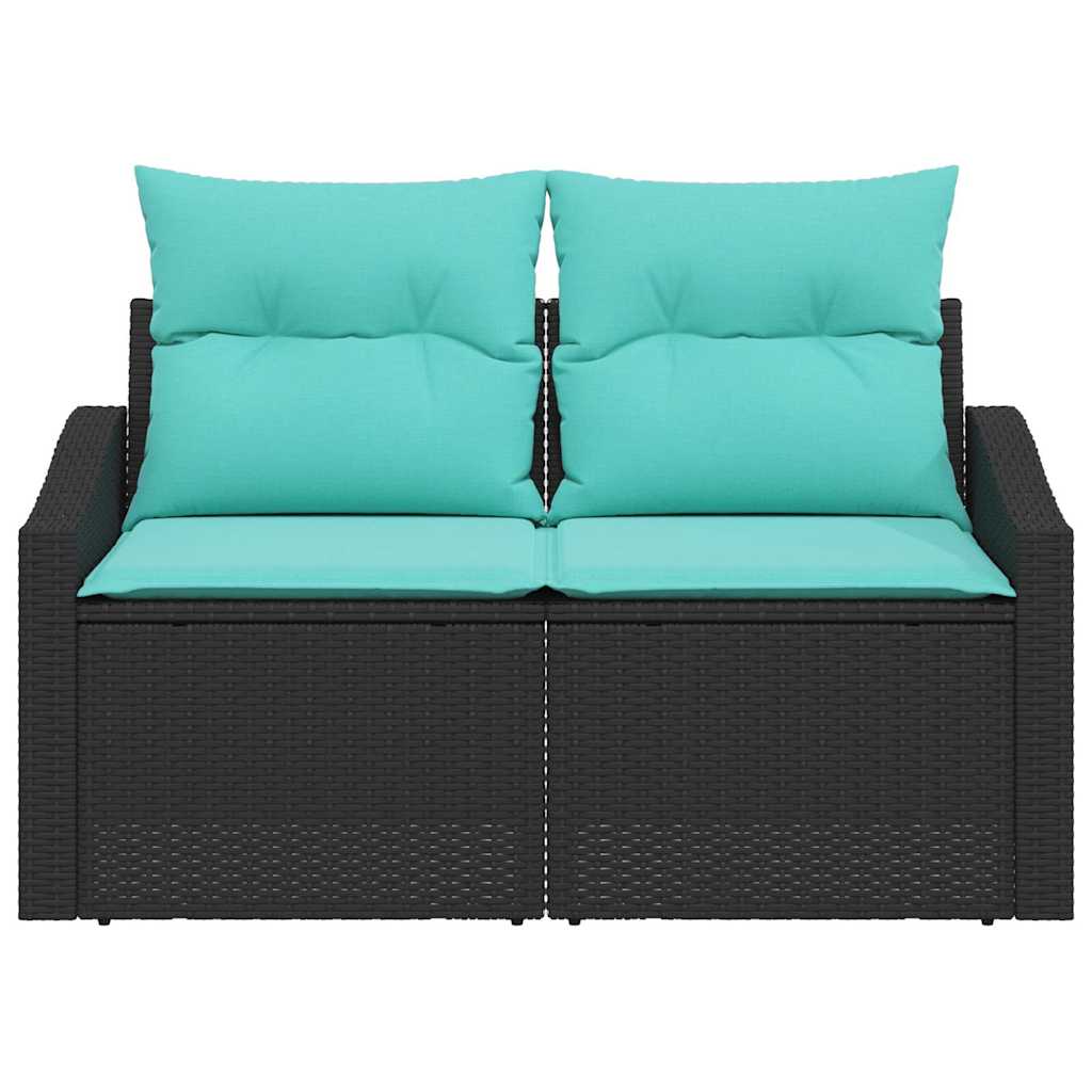 Sodo sofa Pilka 123 x 62 x 69cm poliratanas