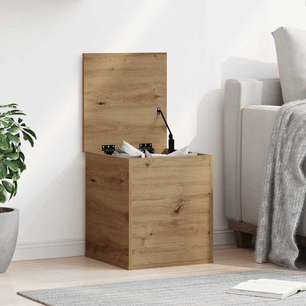 Storage box with storage Craftsman oak 40 x 42 x 46 cm