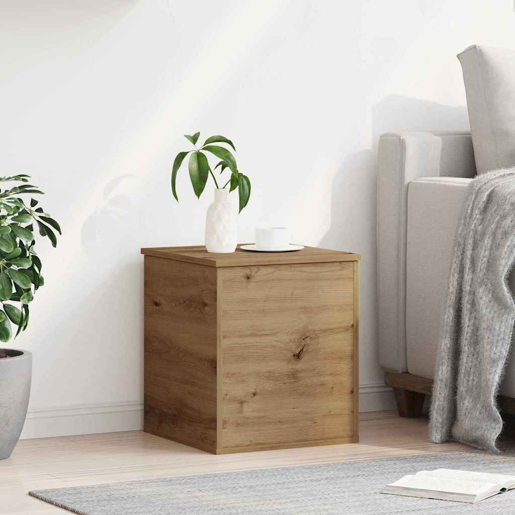 Storage box with storage Craftsman oak 40 x 42 x 46 cm