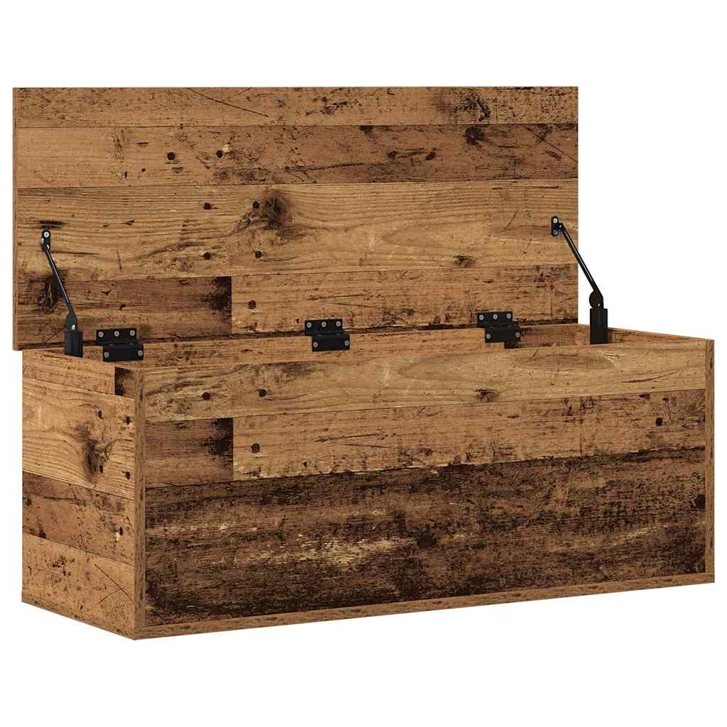 Saugojimo dėžė Senovinis medis 90 x 35 x 35 cm Apdirbta mediena