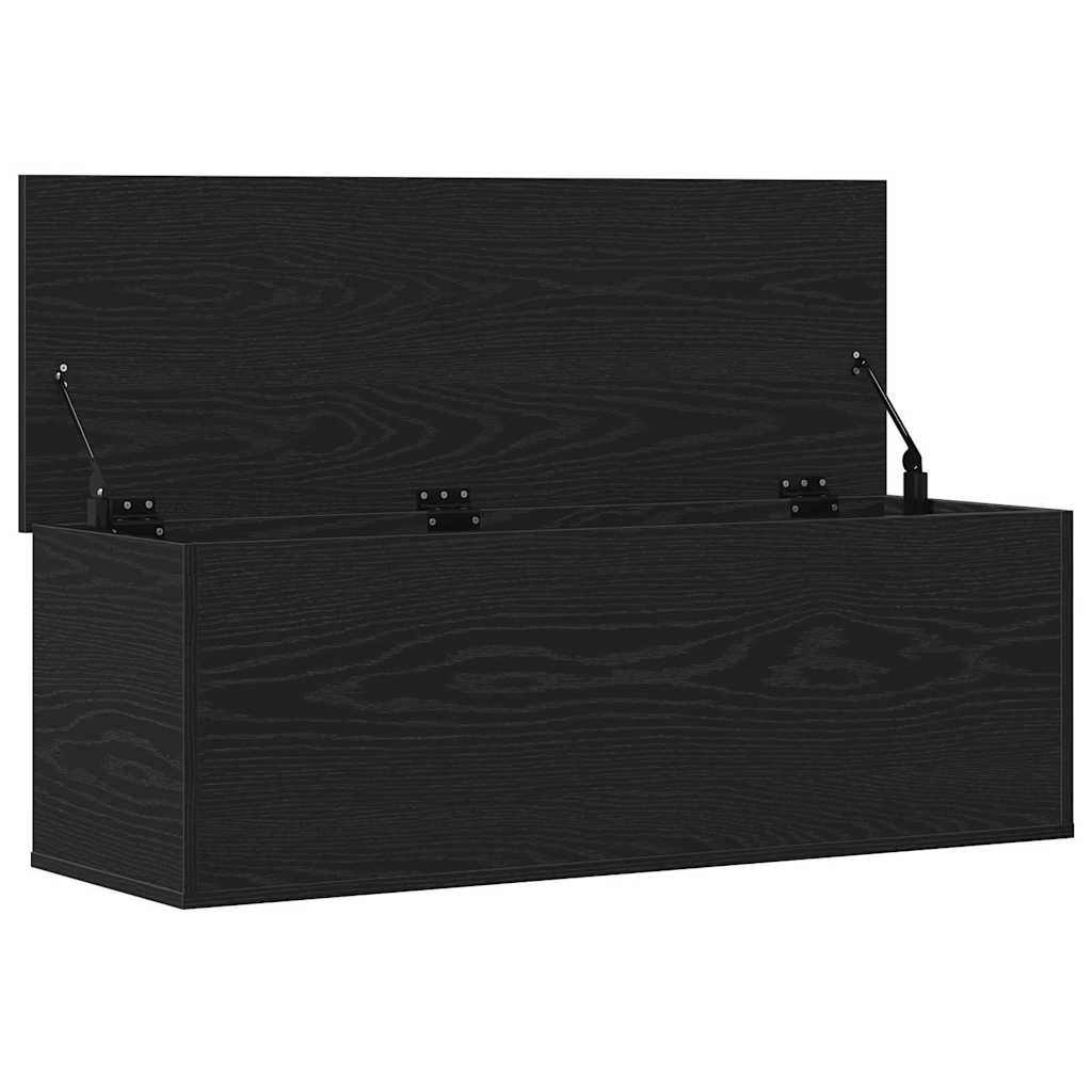 Uzglabāšanas kaste Melns ozols 102 x 35 x 35 cm Apstrādāta masīvkoksne