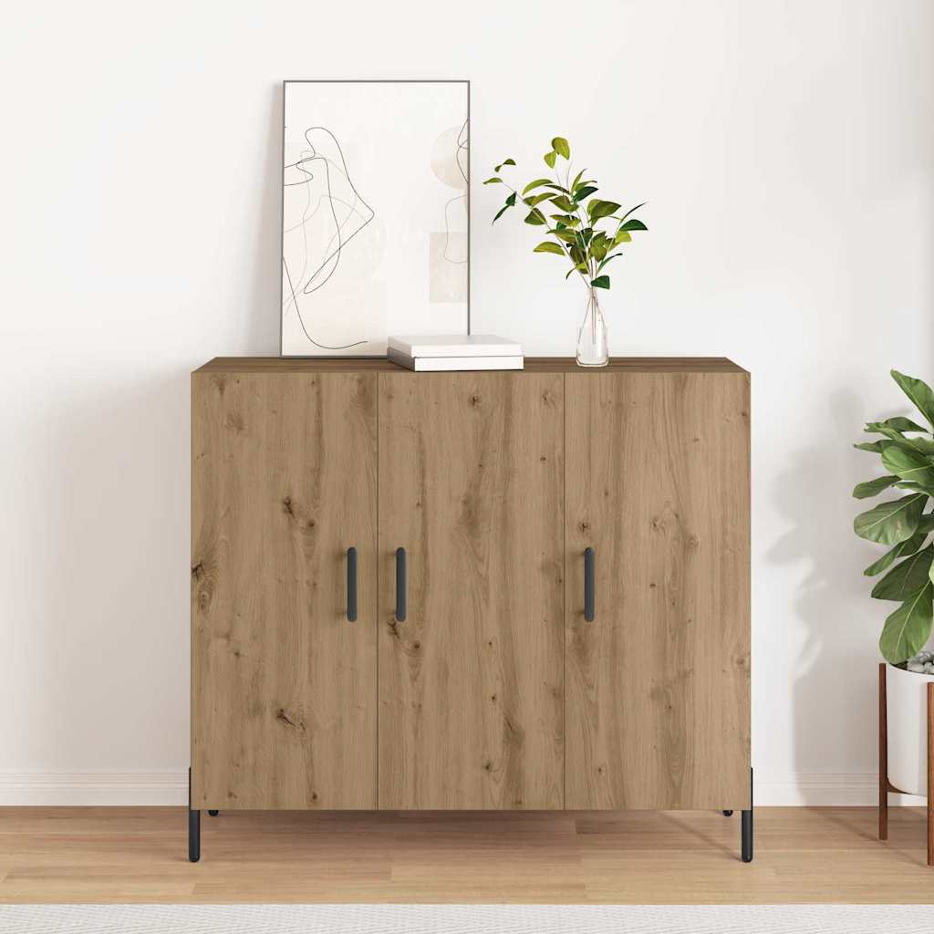 Artisan ozola konsole 90 x 34 x 80 cm, inženierijas koks