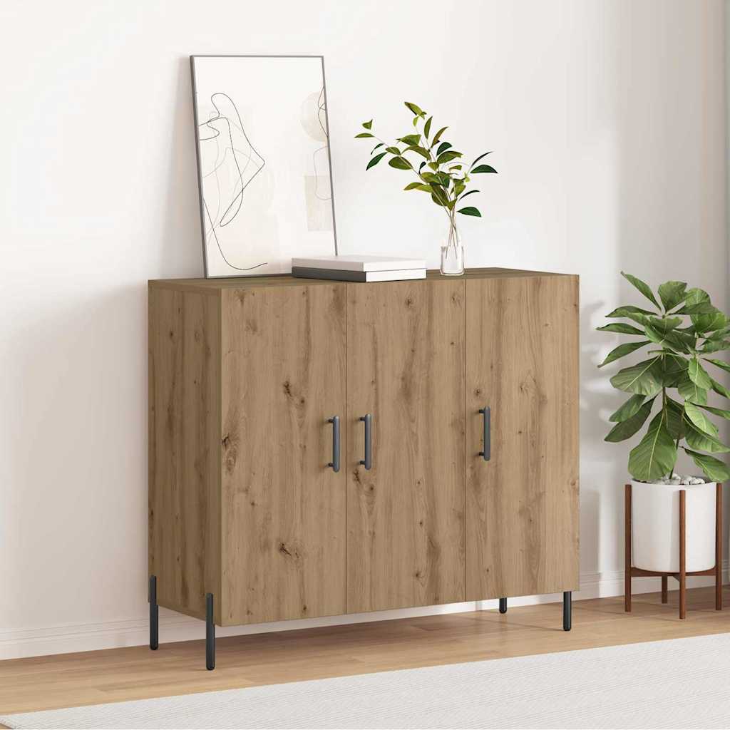 Artisan ozola konsole 90 x 34 x 80 cm, inženierijas koks