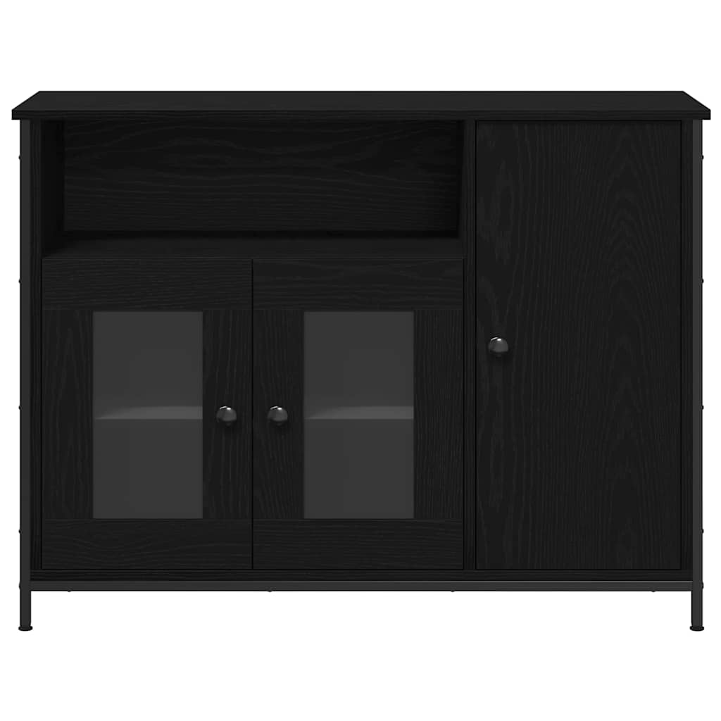 Kabalas juoda ąžuolo 100 x 35 x 75 cm Apdirbta mediena