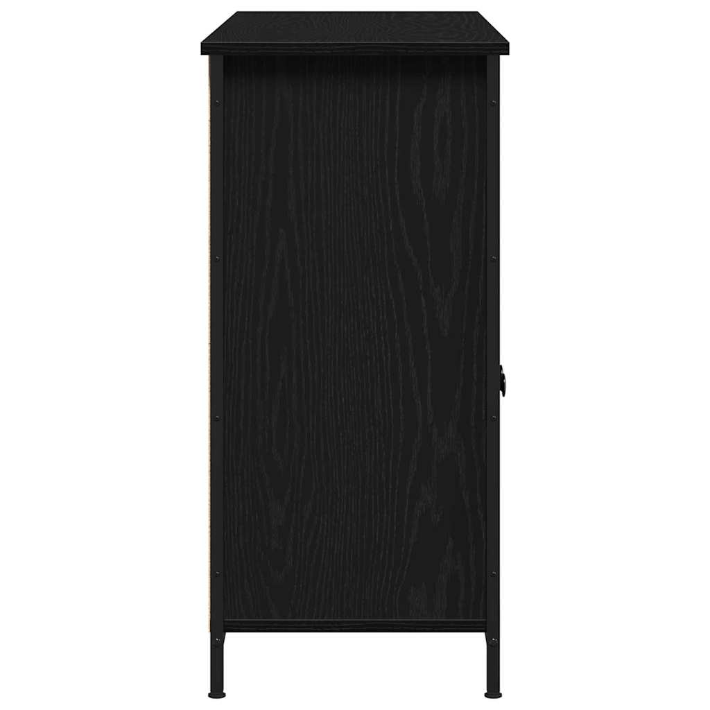 Kabalas juoda ąžuolo 100 x 35 x 75 cm Apdirbta mediena