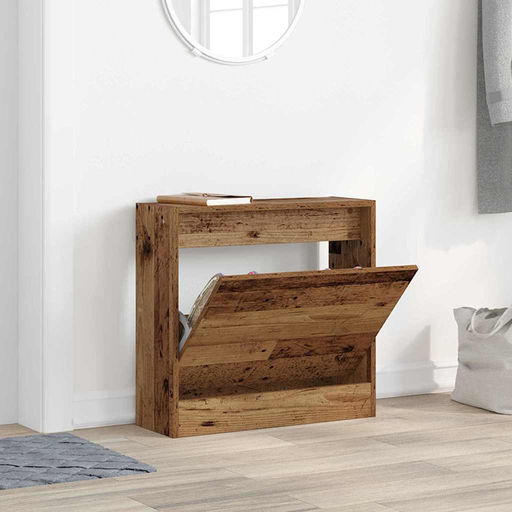 Apavu skapis Senlaicīgs koks 60 x 21 x 57 cm Apstrādāta koksne