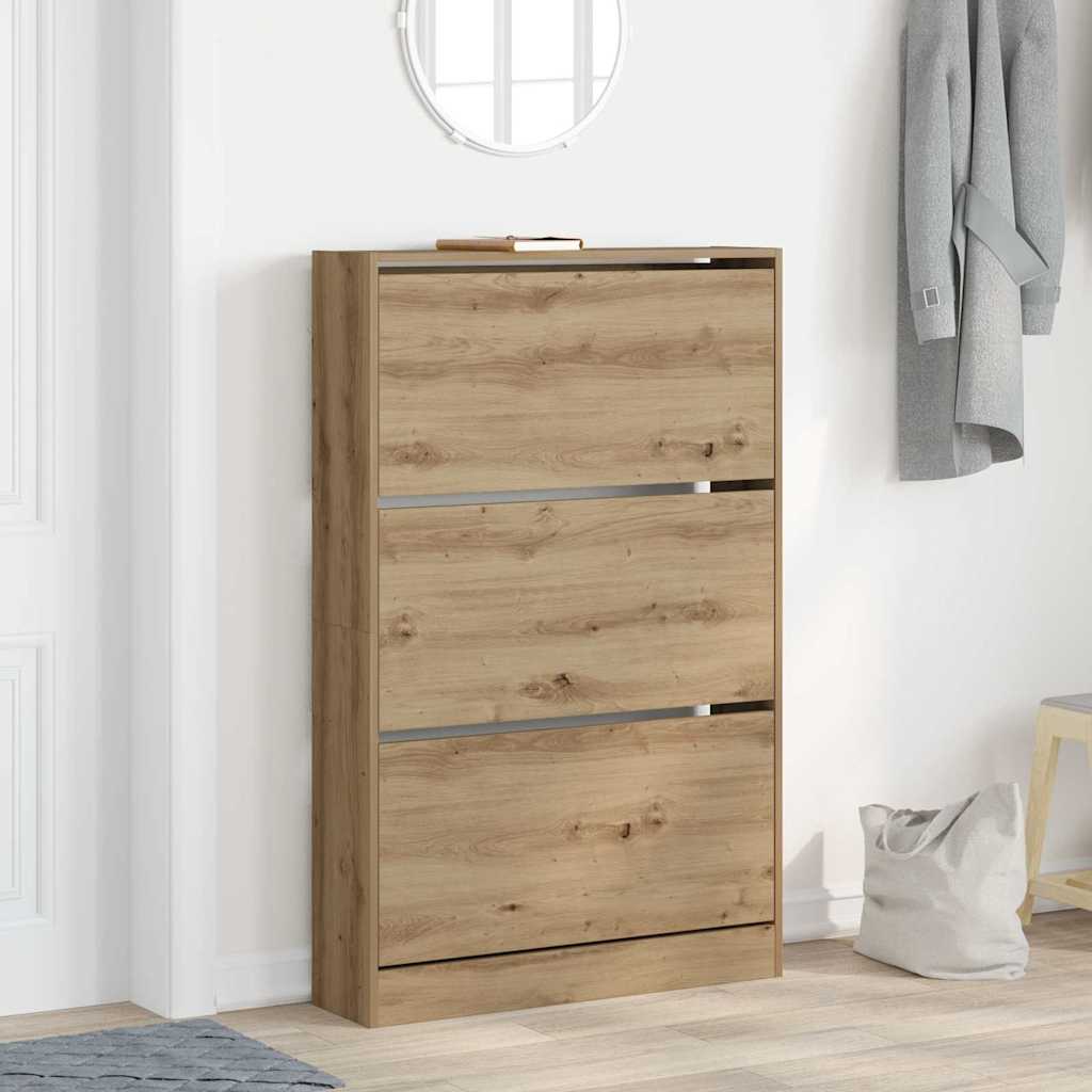 Apavu skapis Artisana ozols 80 x 21 x 125,5 cm Apstrādāta koksne