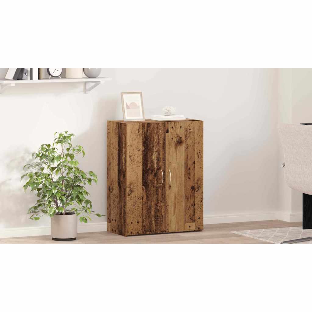 Office cabinet Solid wood 60 x 32 x 77.5 cm Processed wood