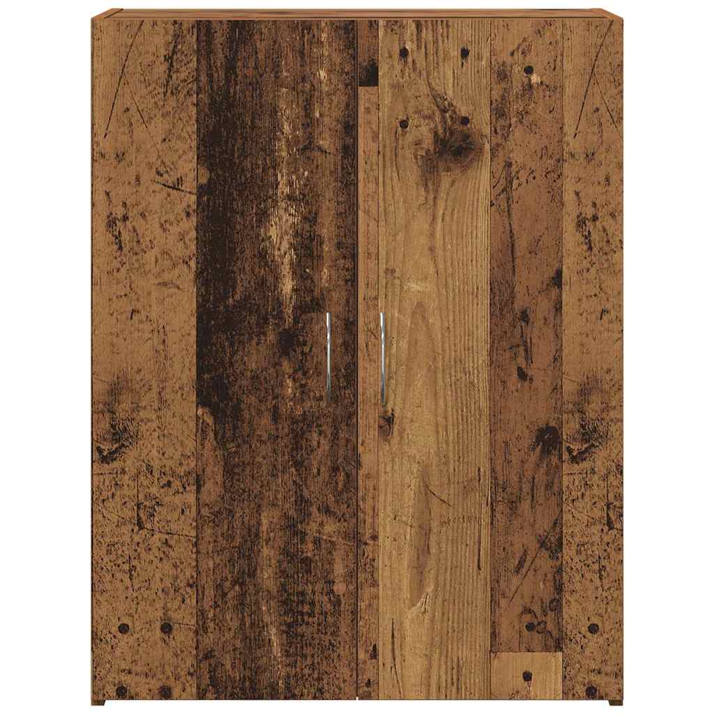Office cabinet Solid wood 60 x 32 x 77.5 cm Processed wood