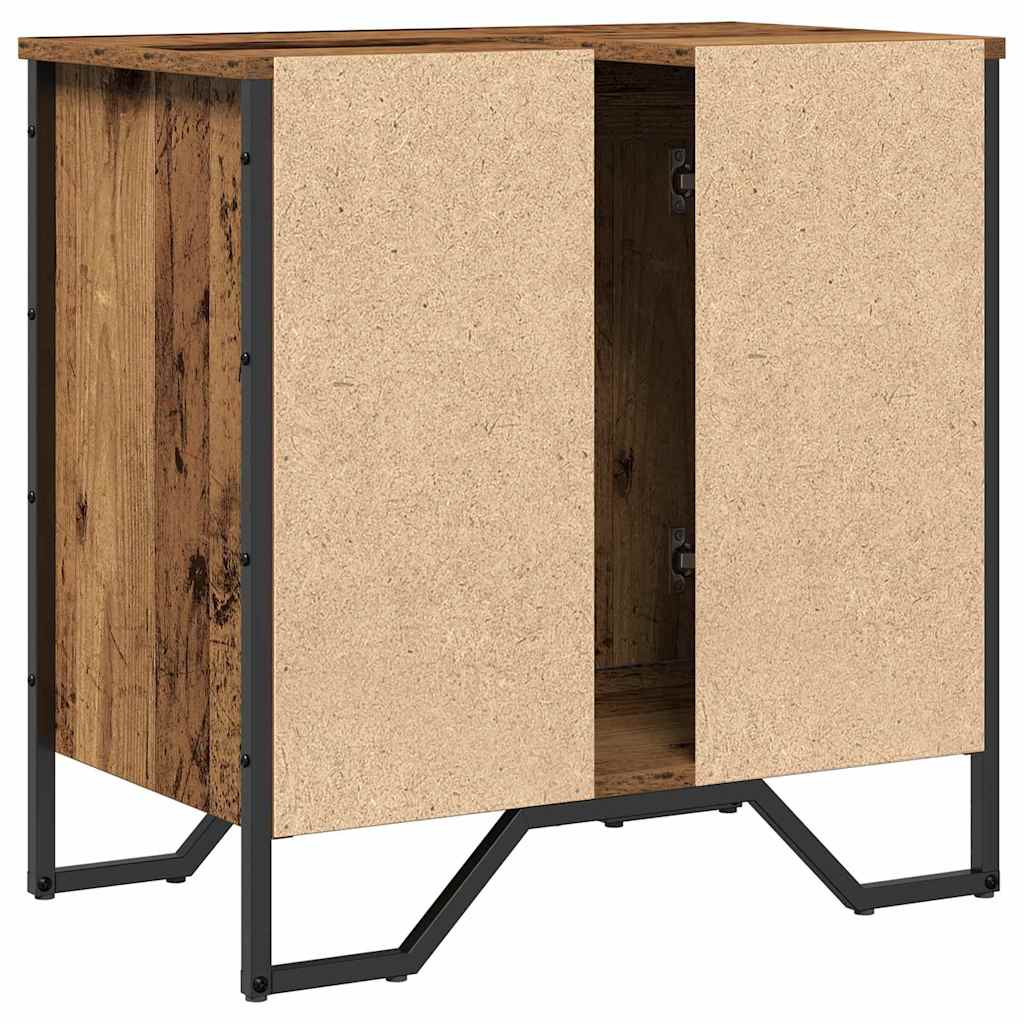 Kriauklės kabinetas su saugykla Senovinis medis 60 x 35 x 60 cm