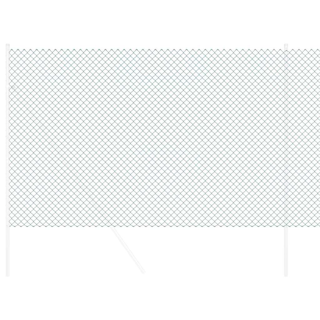 Grandinės ryšio tvora Žalia 10 x 1.5 m Plienas