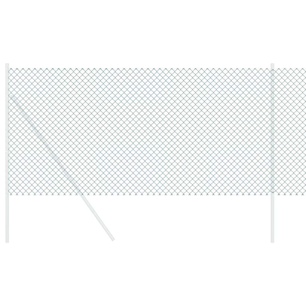 Grandinės ryšio tvora Žalia 25 x 0.4 m Plienas