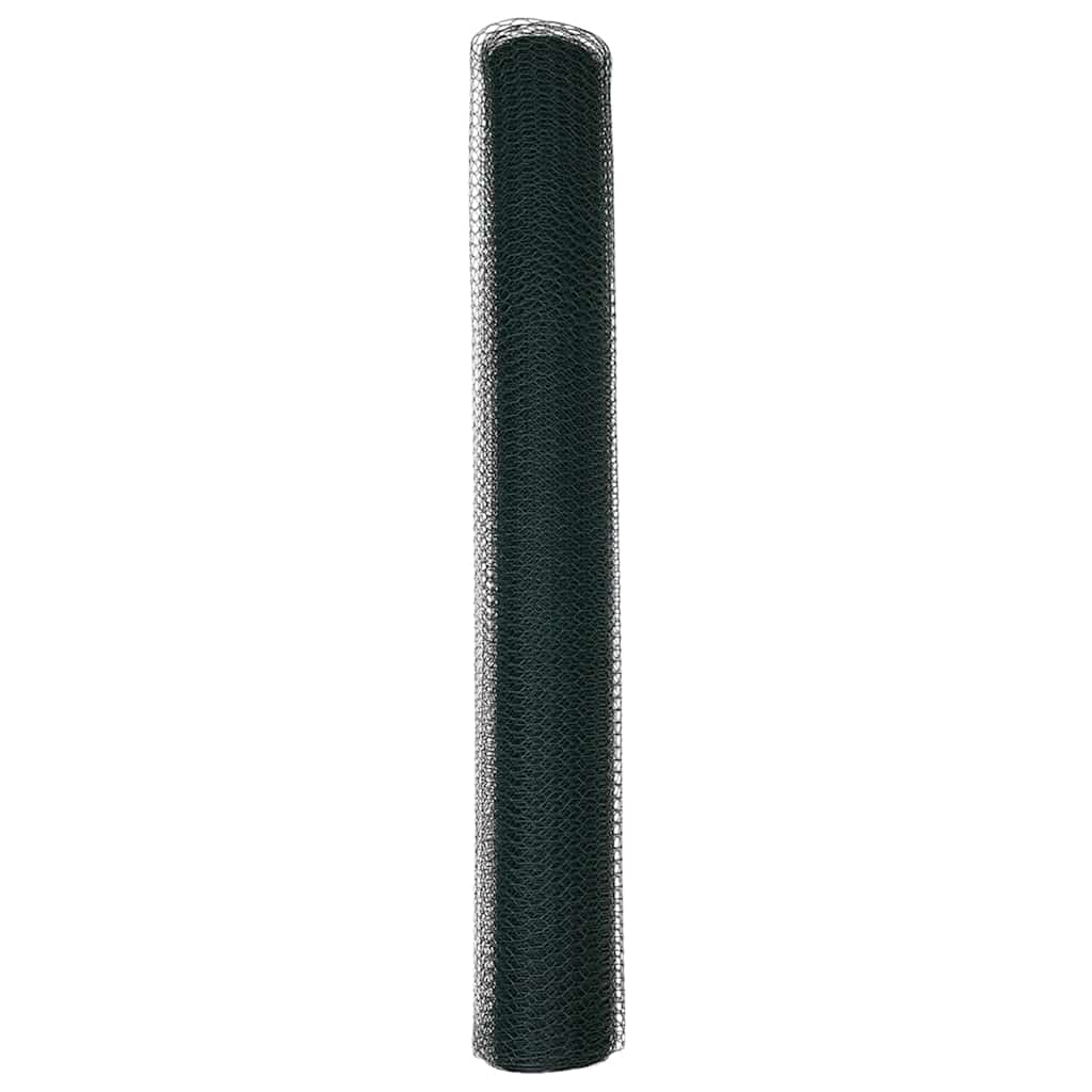 Heksagoninė tvora Žalia 1 x 10 m Plienas