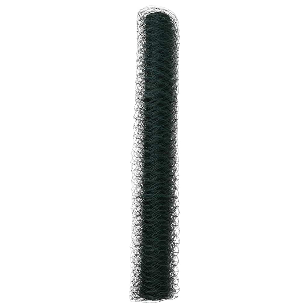 Heksagoninė tvora Žalia 1.2 x 10 m Plienas