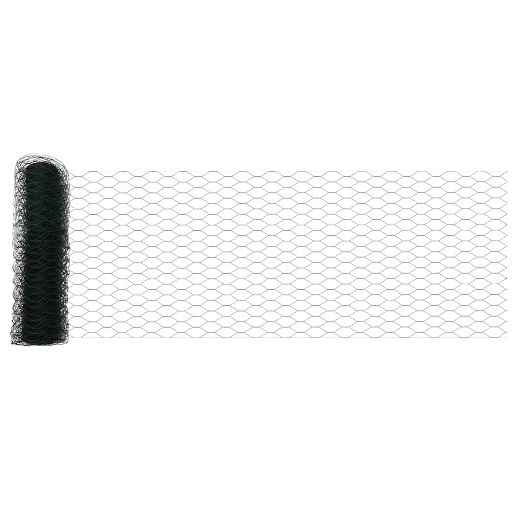 Heksagoninė tvora Žalia 0.8 x 50 m Plienas