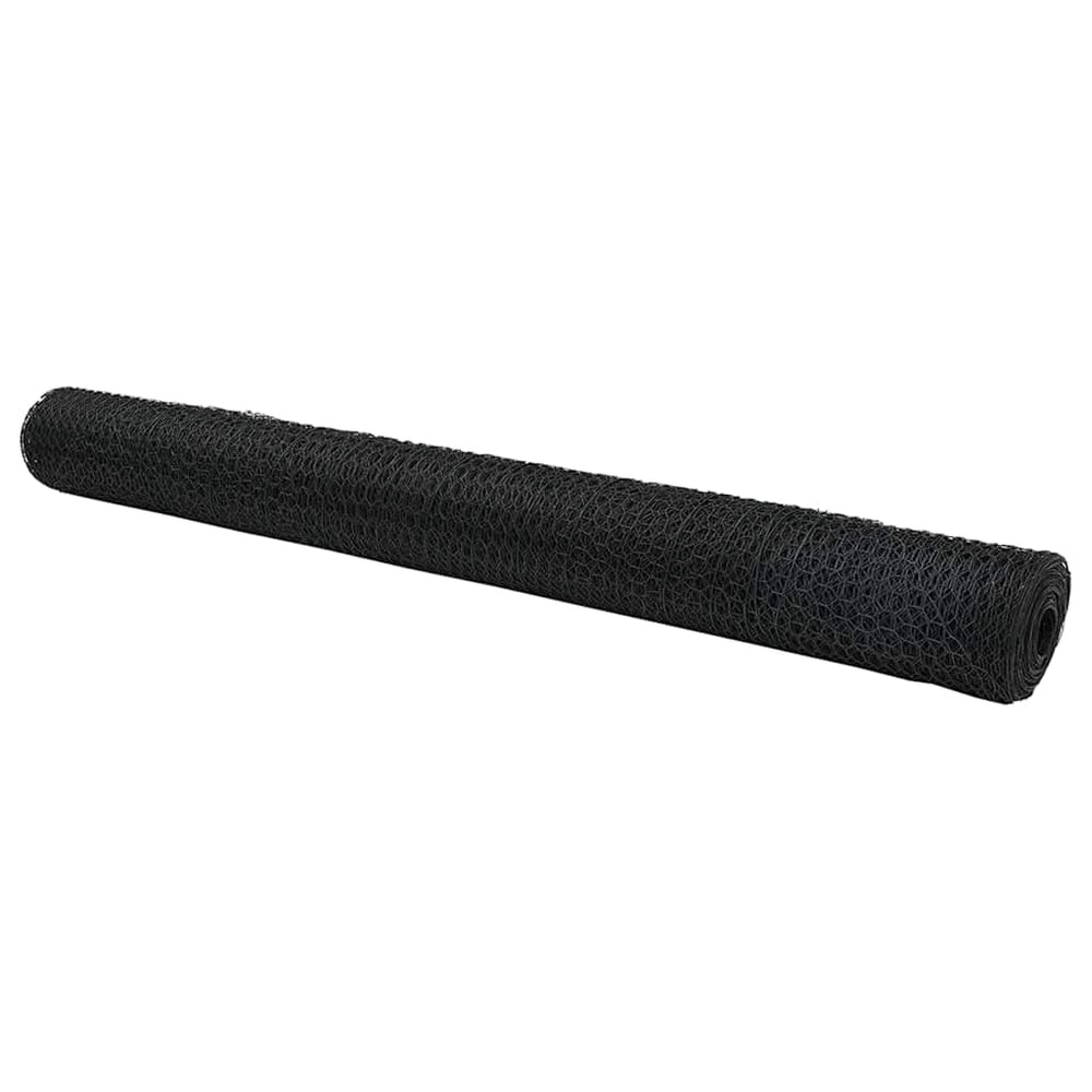 Heksagoninė tvora Pilka 1.2 x 10 m Plienas