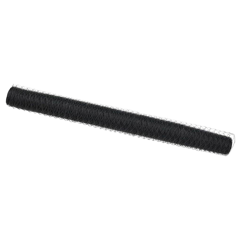 Heksagoninė tvora Pilka 1.2 x 10 m Plienas