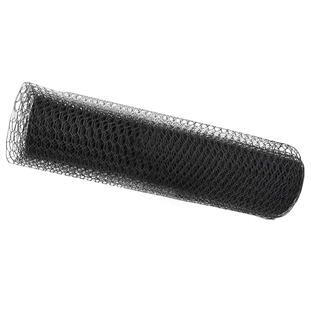 Sešstūru žogs Pelēks 0.5 x 50 m Tērauds
