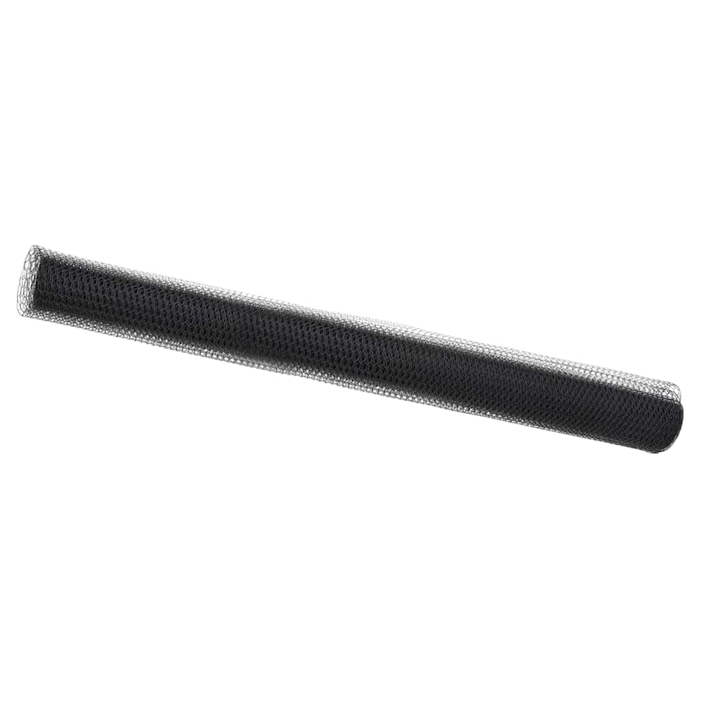 Hexagonal Fence Grey 1.5 x 100 m PVC