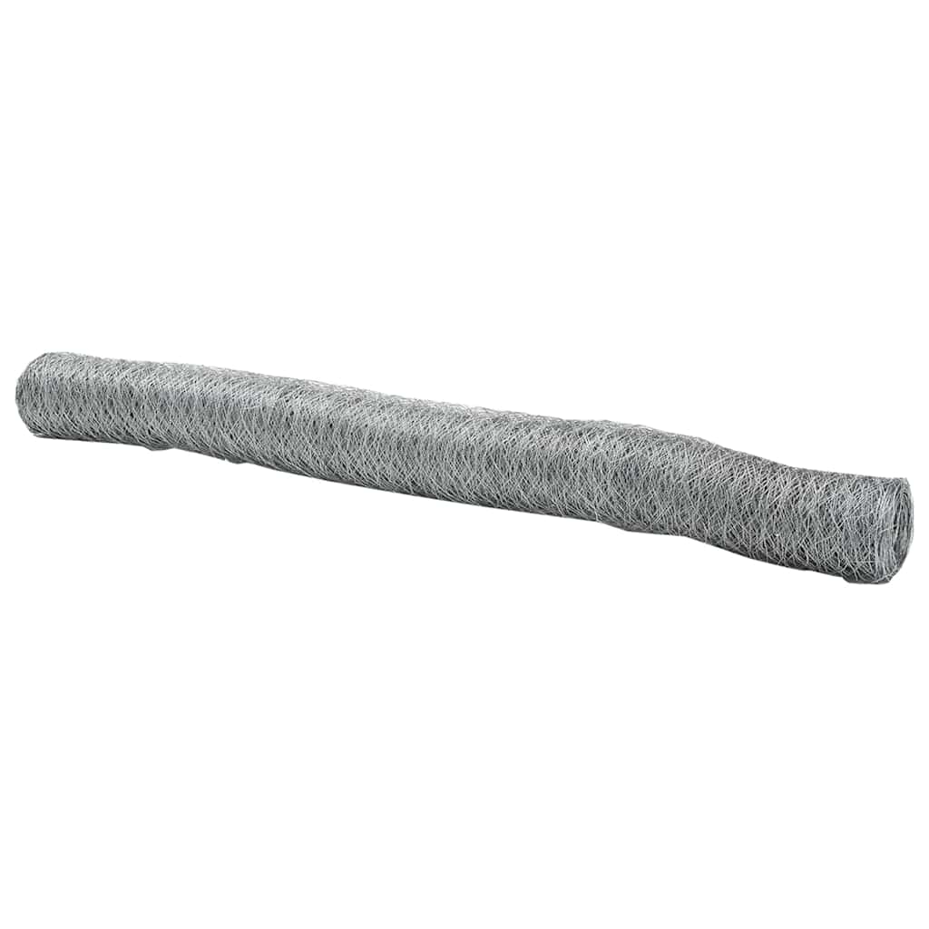 Heksagoninė tvora Sidabro 1.4 x 25 m Galvanizuotas plienas